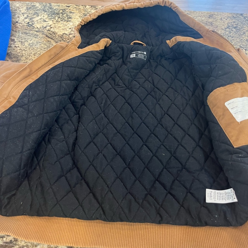 Carhartt big kid Tan Jacket - Picture 3 of 5
